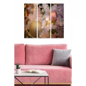 Image of MDF3823674 Multicolor Decorative MDF Painting (3 Pieces)