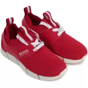 Image of Boss Teen Girl Red Trainers - Red
