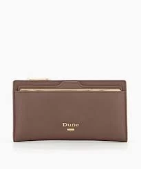 Image of Dune Kaydence' Zip Around Removable Card Slot Purse - natural