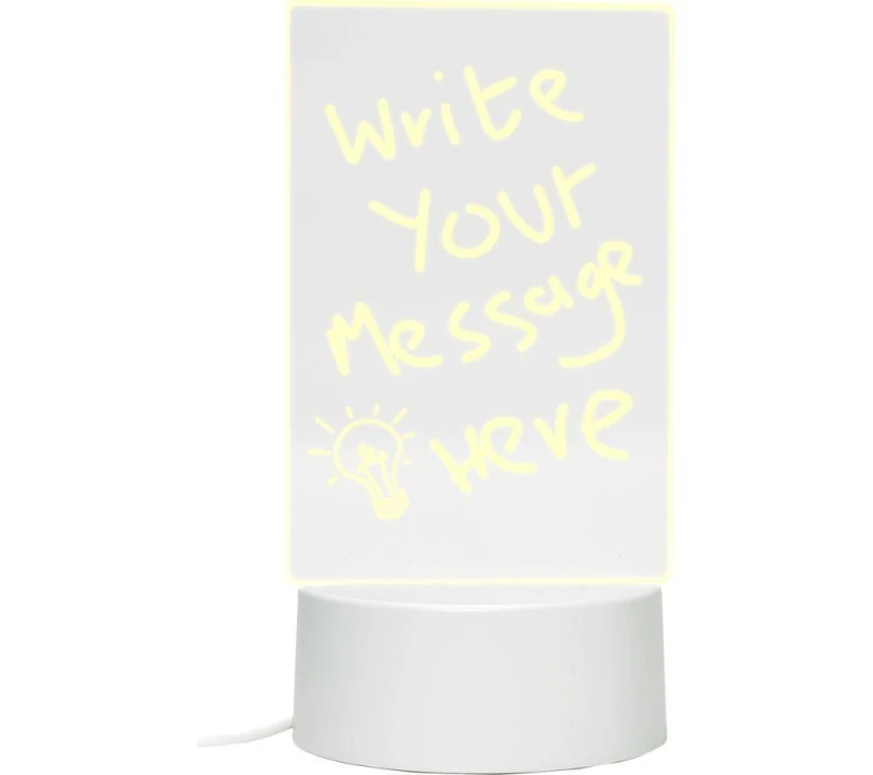 Image of RED5 Light Up Memo Board - White 5056327918646