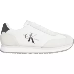 Image of Calvin Klein Jeans Suede Trainers - White