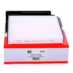 Image of MAPCO Pollen filter 65531 Filter, interior air,Cabin filter RENAULT,NISSAN,DACIA,CLIO II (BB0/1/2_, CB0/1/2_),Clio III Schragheck (BR0/1, CR0/1)