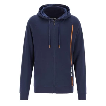 Image of Boss Fashion Zip Up Hoodie - Blue