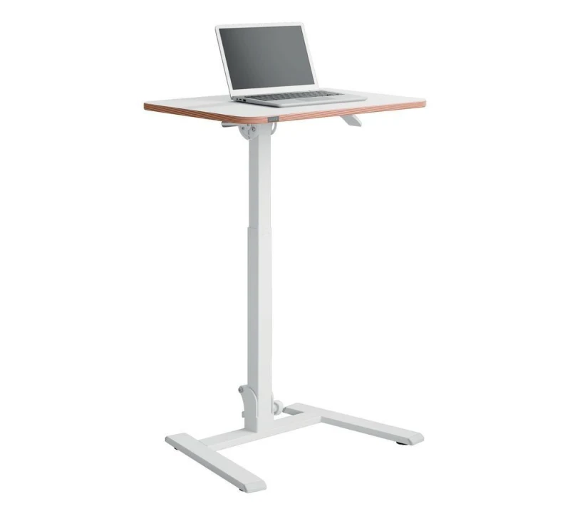 Image of LEITZ Ergo Sit-Stand Foldable Desk - White 4002432143054