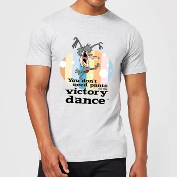 Image of I Am Weasel You Don't Need Pants For The Victory Dance Mens T-Shirt - Grey - XS - Grey