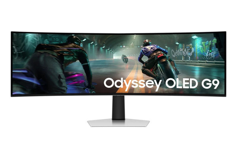 Image of Samsung 49" Odyssey OLED G91SD DQHD 144Hz Gaming Monitor LS49DG912SUXXU