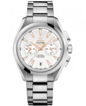 Image of Omega Seamaster Aqua Terra 150m GMT Chronograph Mens Watch 231.10.43.52.02.001 231.10.43.52.02.001