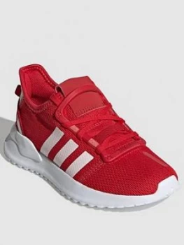 Image of Adidas Originals U_Path Run Childrens Trainers - Red/White