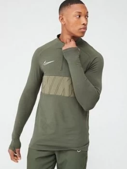 Image of Nike Academy Drill Top - Khaki