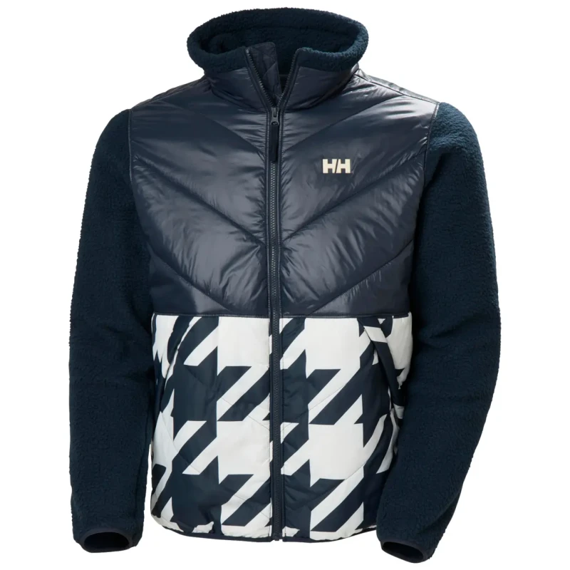 Image of Helly Hansen Down jacket Helly Hansen Village Hybrid Bleu Male L