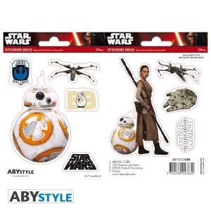 Image of Star Wars - Bb8/ Rey Mini Stickers