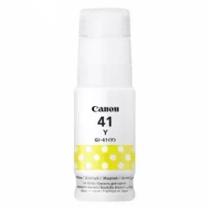 Image of Canon GI-41Y Yellow Ink Bottle (Original)