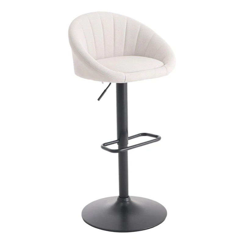 Image of Kabinet UK 2 Set Chic Swivel Breakfast Bar Stools White Black unisex One size