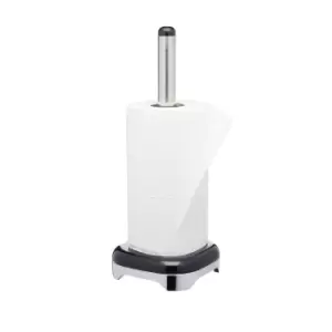 Image of Lovello Black Kitchen Roll Holder Black