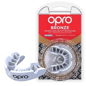 Image of UFC Bronze Mouthguard by Opro White Youths
