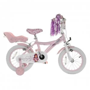 Image of Cosmic Princess 14" Girls Bike - Pink/White