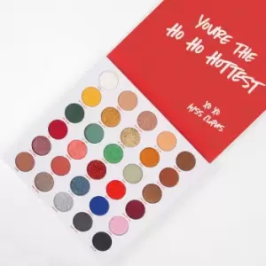 Image of BH Miss Claus The Lit List 30 Color Eyeshadow Palette