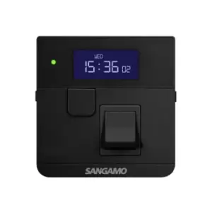 Image of Sangamo Powersave Plus Select 24/7 Timer Fused Boost Contoller Black - PSPSF247B