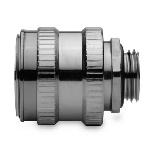 Image of EK Water Blocks EK-Quantum Torque Drain Valve Fitting - Black Nickel