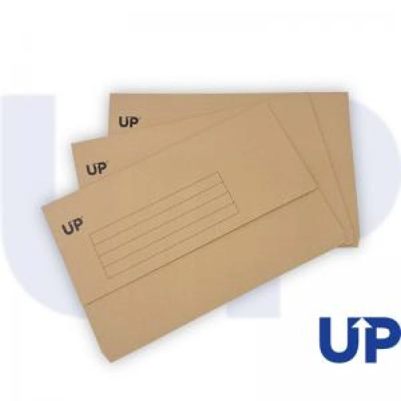Image of UP Half Flap Document Wallet Pack of 50 - Buff