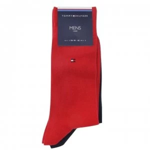 Image of Tommy Bodywear 2 Pack Classic Socks - Multi-Coloured