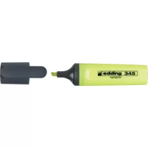 Image of Edding 345YW Highlighter Yellow (Pack-10)