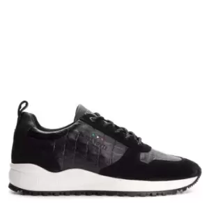Image of Belvotti Milano Cera Trainers - Black