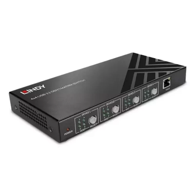 Image of Lindy 4x4 USB 3.2 Gen 1 Matrix Switch