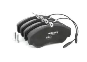 Image of RIDEX Brake pad set FIAT,PEUGEOT,CITROEN 402B0523 425118,425119,425452 E172032,71752993,71770973,77362209,9945810,425118,425119,425452