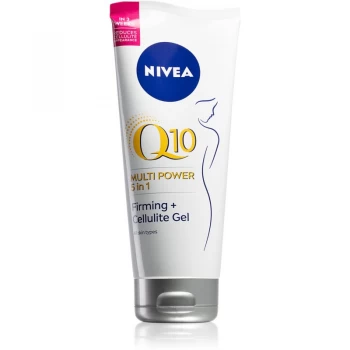 Image of Nivea Q10 5 In 1 Firming + Cellulite Body Gel Cream 200Ml