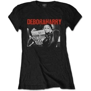 Image of Debbie Harry - Women Are Just Slaves Womens Medium T-Shirt - Black
