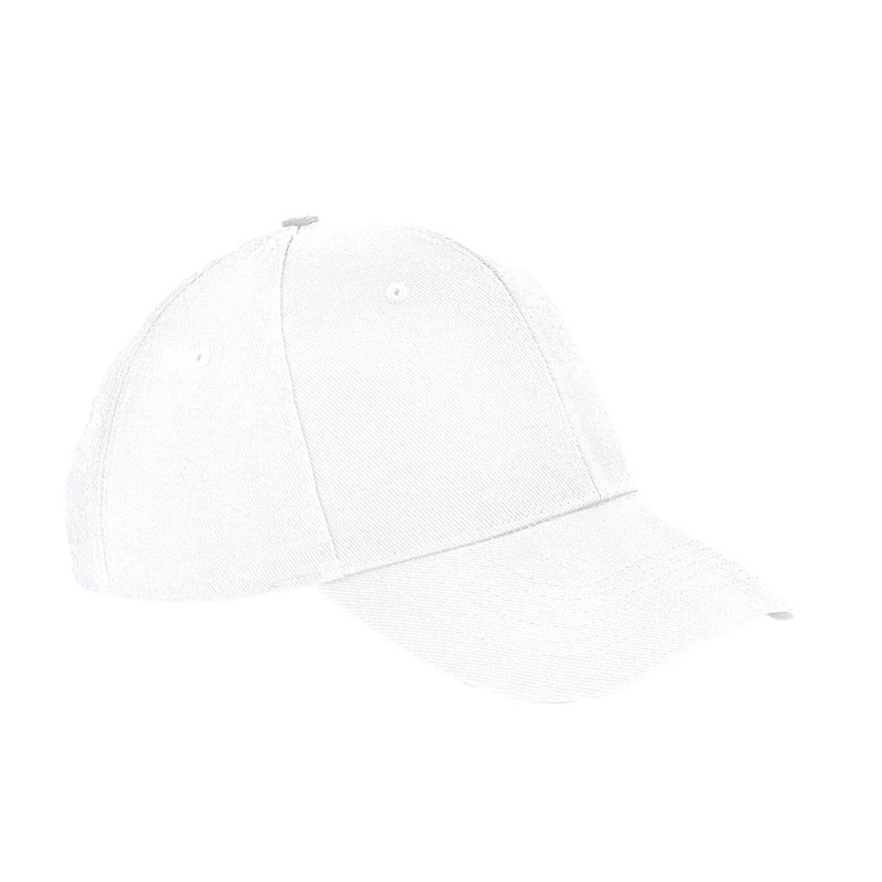 Image of Beechfield Beechfield Men Ultimate 6 Panel Cap in White White One Size Male 5063377401998