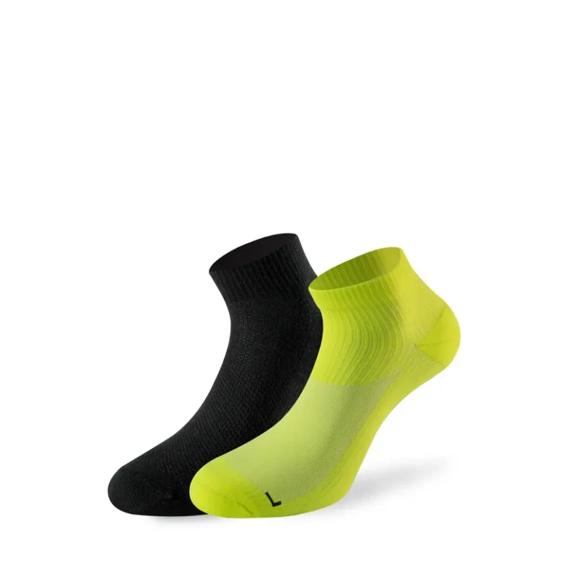 Image of Lenz 3.0 Running Socks, black-yellow, Size 42 - 44 for Men