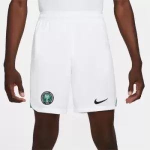 Image of Nike Nigeria Home Match Short 2022 2023 Mens - White