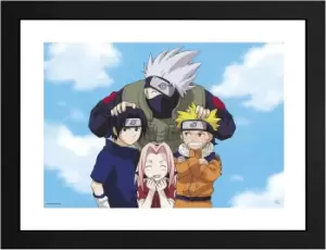 Image of Naruto Photo Team 7 Framed Image multicolour