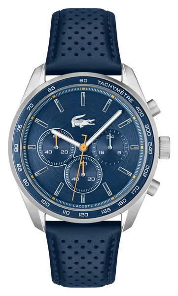 Image of Lacoste 2011344 Mens Vancouver (42mm) Blue Chronograph Dial Watch