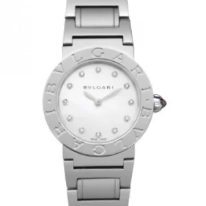 Image of Bvlgari Quartz Mother of Pearl Dial Diamond Ladies Watch 101886