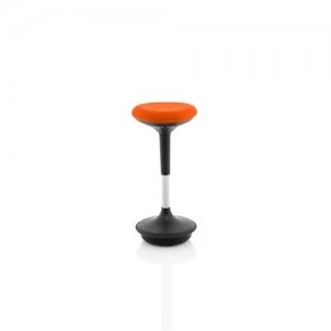 Image of Sitall Deluxe Vistor Stool Fabric Seat Mandarin BR000213