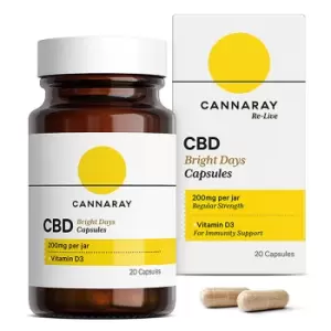 Image of Cannaray Bright Day 200mg