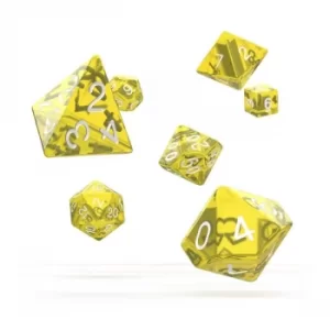 Image of Oakie Doakie Dice RPG Set (Translucent Yellow)