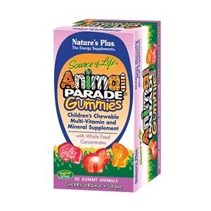 Image of Natures Plus Animal Parade Gummies Assorted Fruit Flavors 75 Gummies