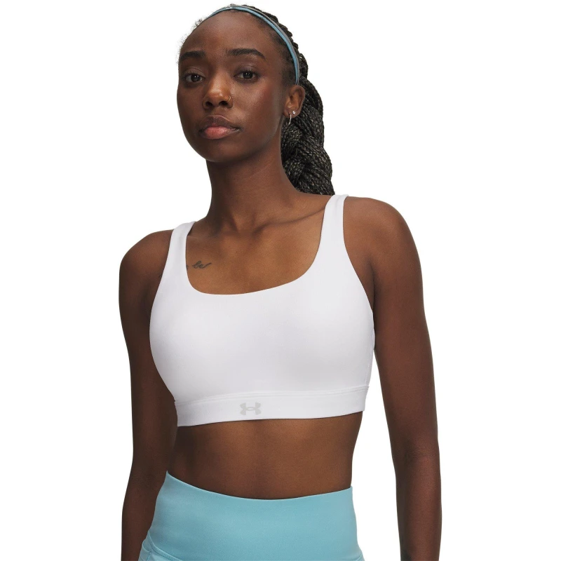 Image of Under Armour UA High Bra Ld63 White/Halo Gray female S (A-C)