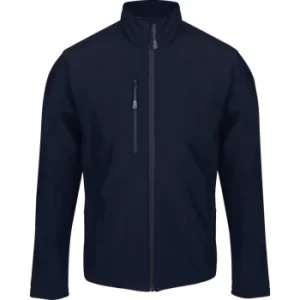Image of Recycled Printable Softshell Navy Blue Jackets (L)