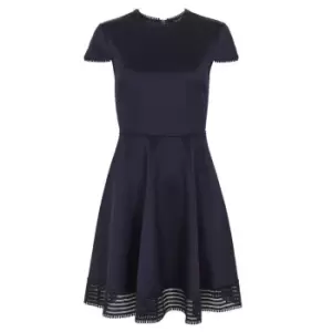 Image of Ted Baker Rohdia Mesh Dress - Blue