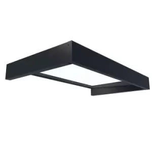 Image of Palram - Canopia Canopia by Palram Sophia 3' x 5' Door Awning - Grey