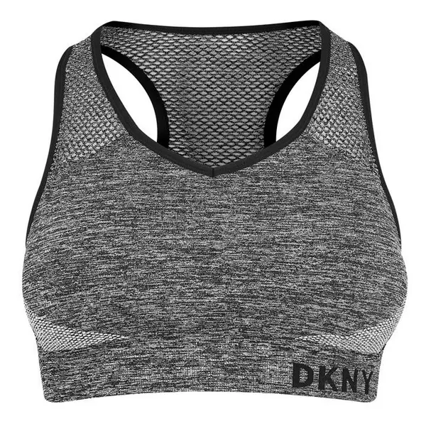 Image of DKNY Sport Seamless Bra - Grey 8