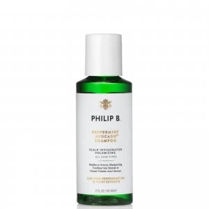 Image of Philip B Peppermint Avocado Shampoo 60ml