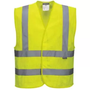 Image of Portwest C370YERL/XL - sz L - XL MeshAir Band & Brace Vest - Yellow - Yellow