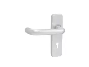 Image of Eclipse 32452 SAA Excell 19mm Safety Lever Lock Set Fire Rated Satin Aluminium