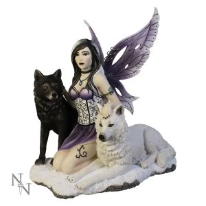 Image of Ebony and Ivory Fairy Figurine